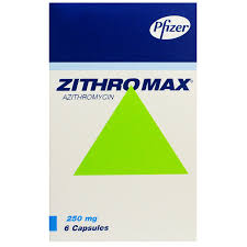 [1644] Zithromax 250mg Caps 6'S