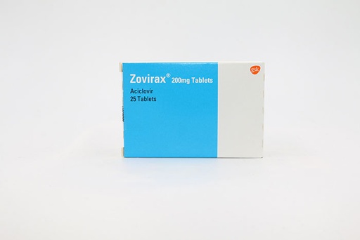 [920] Zovirax Tab 200 Mg 25`S