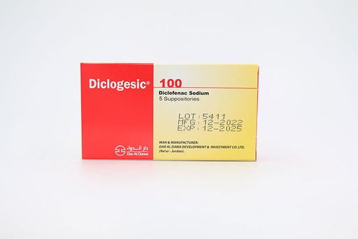 [429] Diclogesic 100mg Supp.