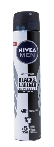 [26207] Nivea Deo Spray Invisible Male 200 Ml