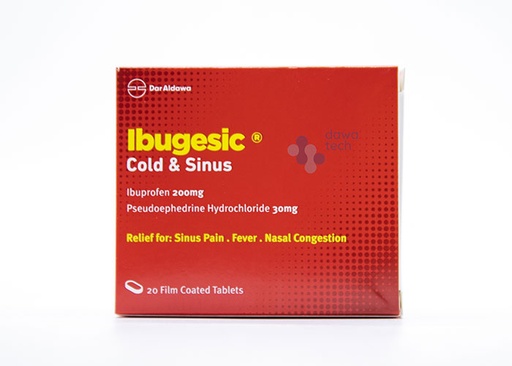 [25711] Ibugesic Cold & Sinus Mg  Tab