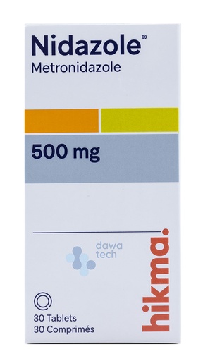 [287] Nidazol 500mg Tab 30'S