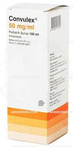[2908] Convulex Syrup 50mg/100ml