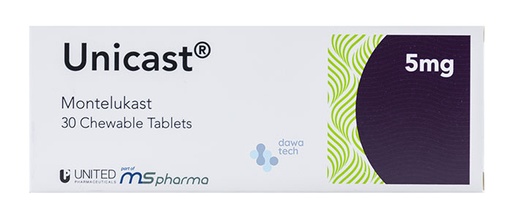[24642] Unicast 5mg Chewable Tab