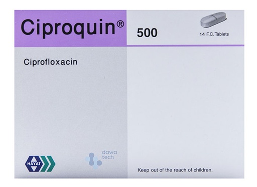 [24644] Ciproquin 500 Mg 14 Tab