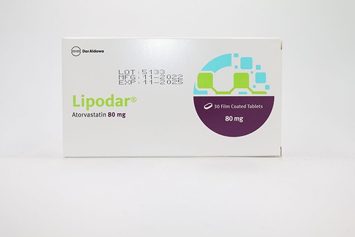 [25945] Lipodar 80 Mg  30 Tab