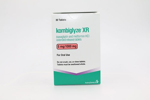 [26966] Kombiglyze Xr 5mg /1000mg Tab 30