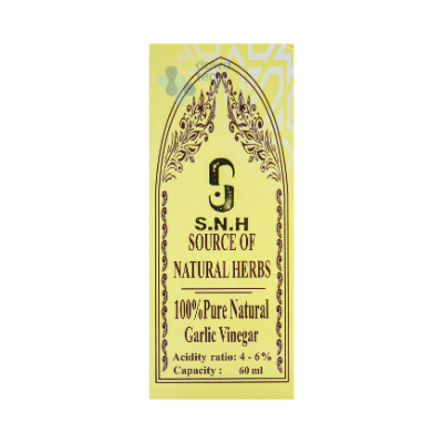 [24022] Garlic Vinger 60 Ml S.N.H.