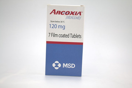 [11713] Arcoxia 120mg 7 Tab