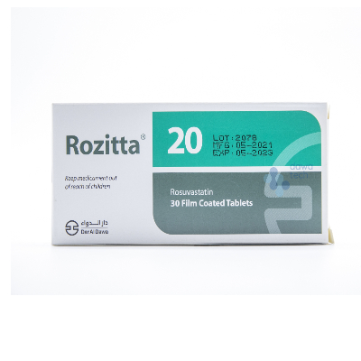 [25972] Rozitta 20 Mg  Tab 30