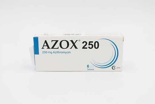 [4739] Azox 250mg Cap. 6'S
