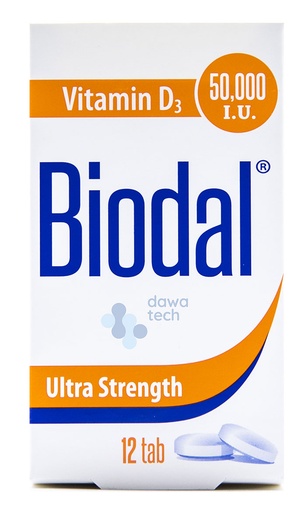 [26012] Biodal 50,000 I.U. 12 Tabs