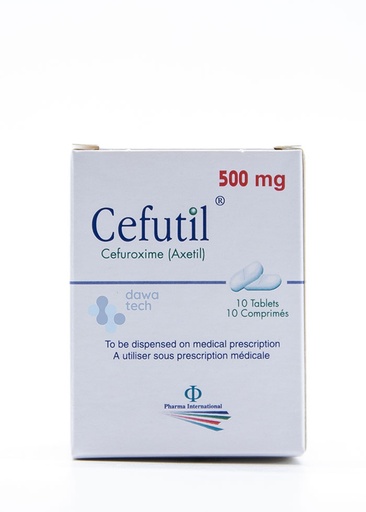 [5492] Cefutil 500mg Tab 10'S