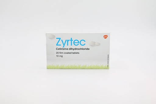 [2238] Zyrtec 10mg Tab.  20'S