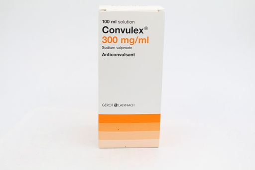 [13659] Convulex Syrup 300mg/100ml