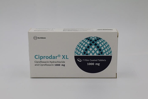 [27217] Ciprodar Xl 1000 Tab 7'S.