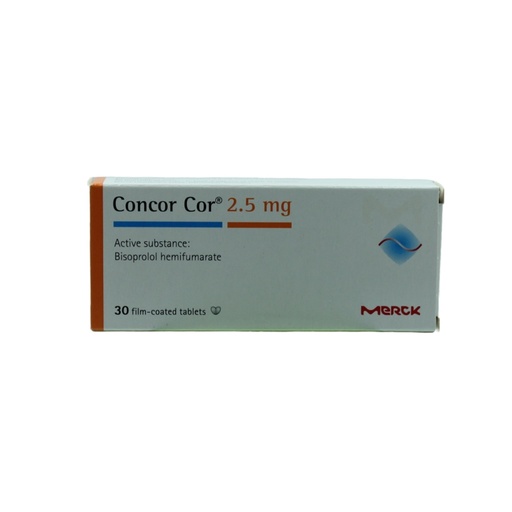 [10284] Concor 2.5mg Tabs 30'S