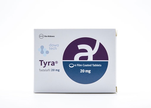 [27032] Tyra 20mg Tabs 4'S