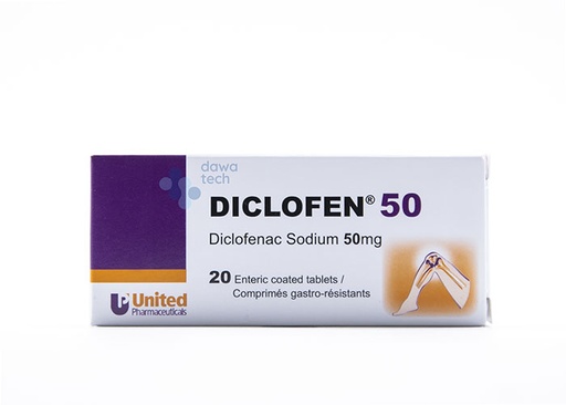 [3961] Diclofen 50mg Tabs 20'S
