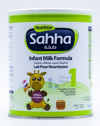 [26598] Sahha 1 Milk 400gm