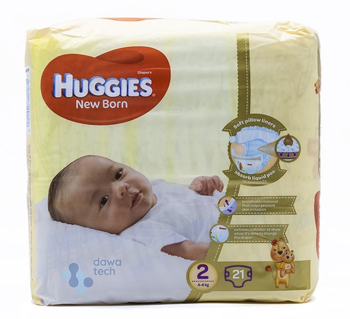[27489] Huggies 2 (4-6kg) 21 Diaper