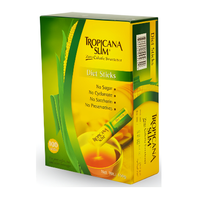 [26383] Tropicana Slim Zero Sweetner Diet Sticks 100