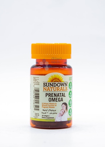 [29214] SUN DOWN PRENATAL OMEGA CAPs