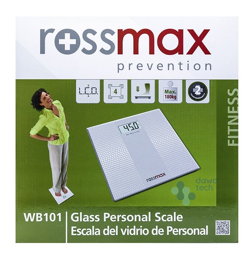 [32394] ROSSMAX GLASS PERSONAL SCALE