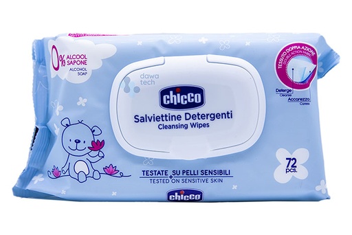 [32770] chicco wipes 72pcs