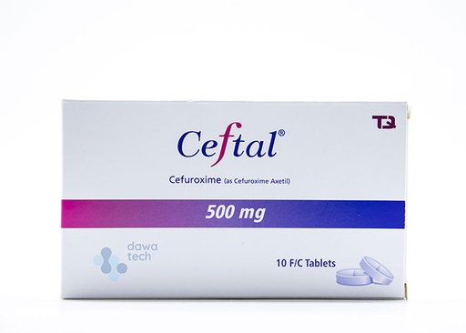 [32450] Ceftal 500mg 10 Tabs
