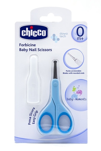 [30160] CHCCO BABY NAIL SCISSOR (BLUE)