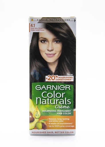 [32477] GARNIER HAIR COLOR 4.1 ASHY BROWN