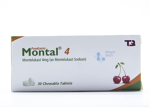 [31175] Montal 4mg 30chew