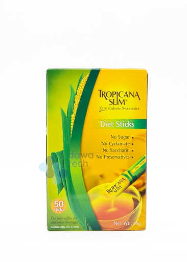 [29986] TROPICANA SLIM ZERO 50 STICKS