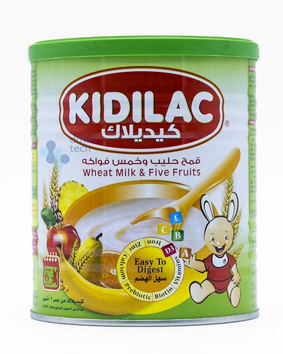 [29989] KIDILAK WHTE MILK &FIVE FRUITS 400g