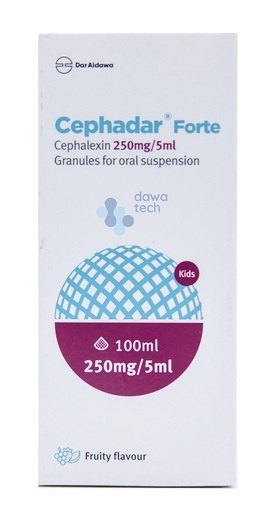 [393] Cephadar Forte 250  Susp 100ml.