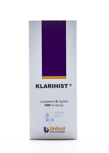 [6118] Klarihist 5mg/5ml Syrup 100ml