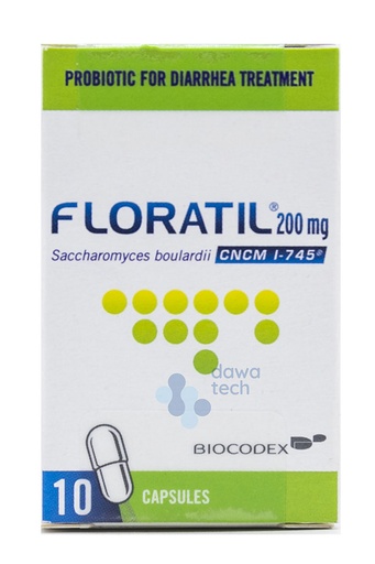 [30593] FLORATIL 200MG 10CAPS