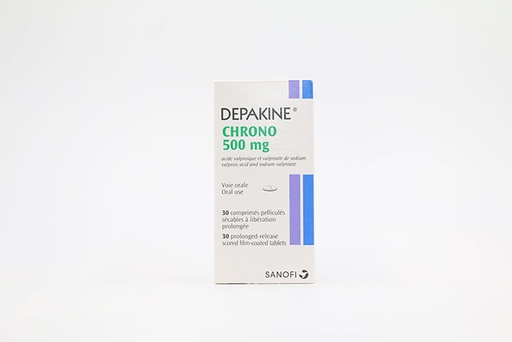 [6368] Depakine Chrono 500mg Tab 30'S