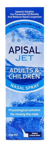 [31530] Apisal Jet NASAL Spray 125 Ml(ADULTS&CHILDEN)