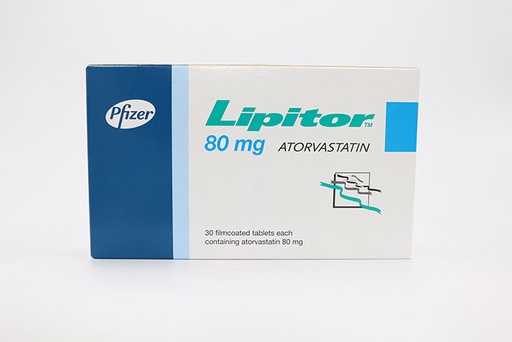 [32245] Lipitor 80mg 30 Tabs