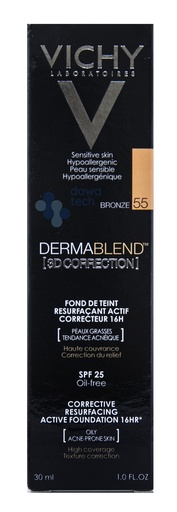 [32257] VICHY DERMA BLEND 3D CORRECTION 55BRONZE 30ML