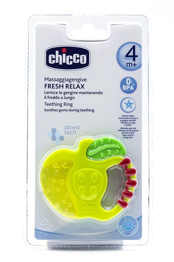 [32631] CHICCO FRESH RELAX TEETHING RING 4+M