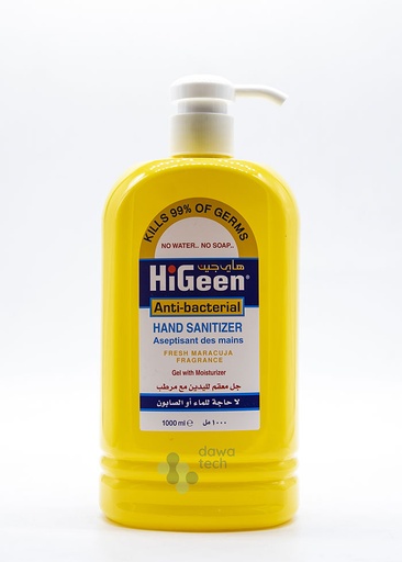 [33416] higeen hand sanitizer fresh maracuja 1000ml