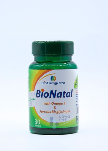 [35277] Bioenergy Bionatal 30cap (+omega3)