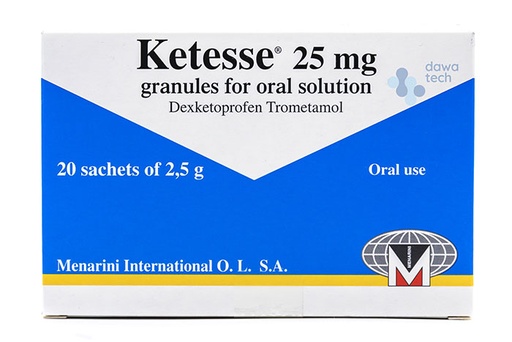 [34224] Ketesse 25mg Sachets