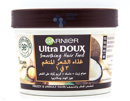 [35757] garnier ultra doux coconut mask 390ml