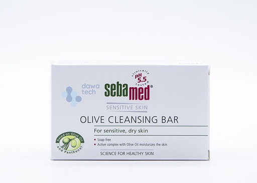 [34365] sebamed olive cleansing bar 150g