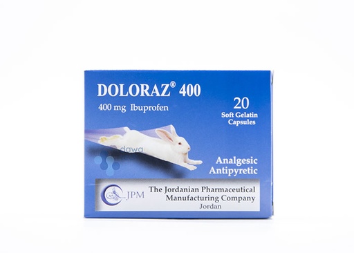 [6183] Doloraz 400mg Cap 20'S