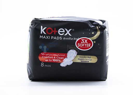 [34045] kotex 8pads night